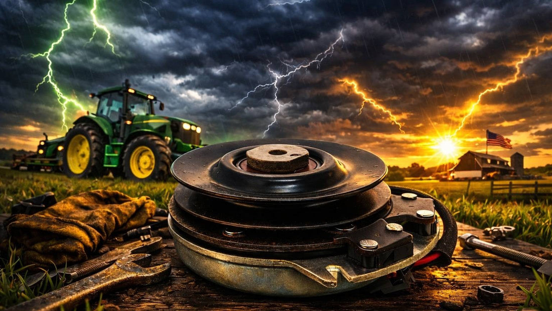 John Deere STX38 & STX46 PTO Clutch Replacement Guide | AM121972