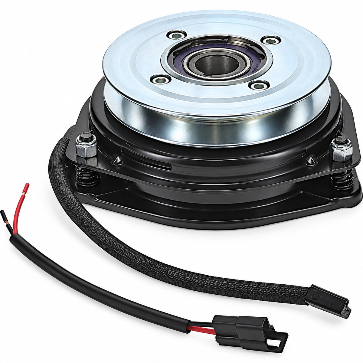 Xtreme X0661 PTO clutch replacing Ariens and Gravely 00180923 with silver pulley and wiring harnesses