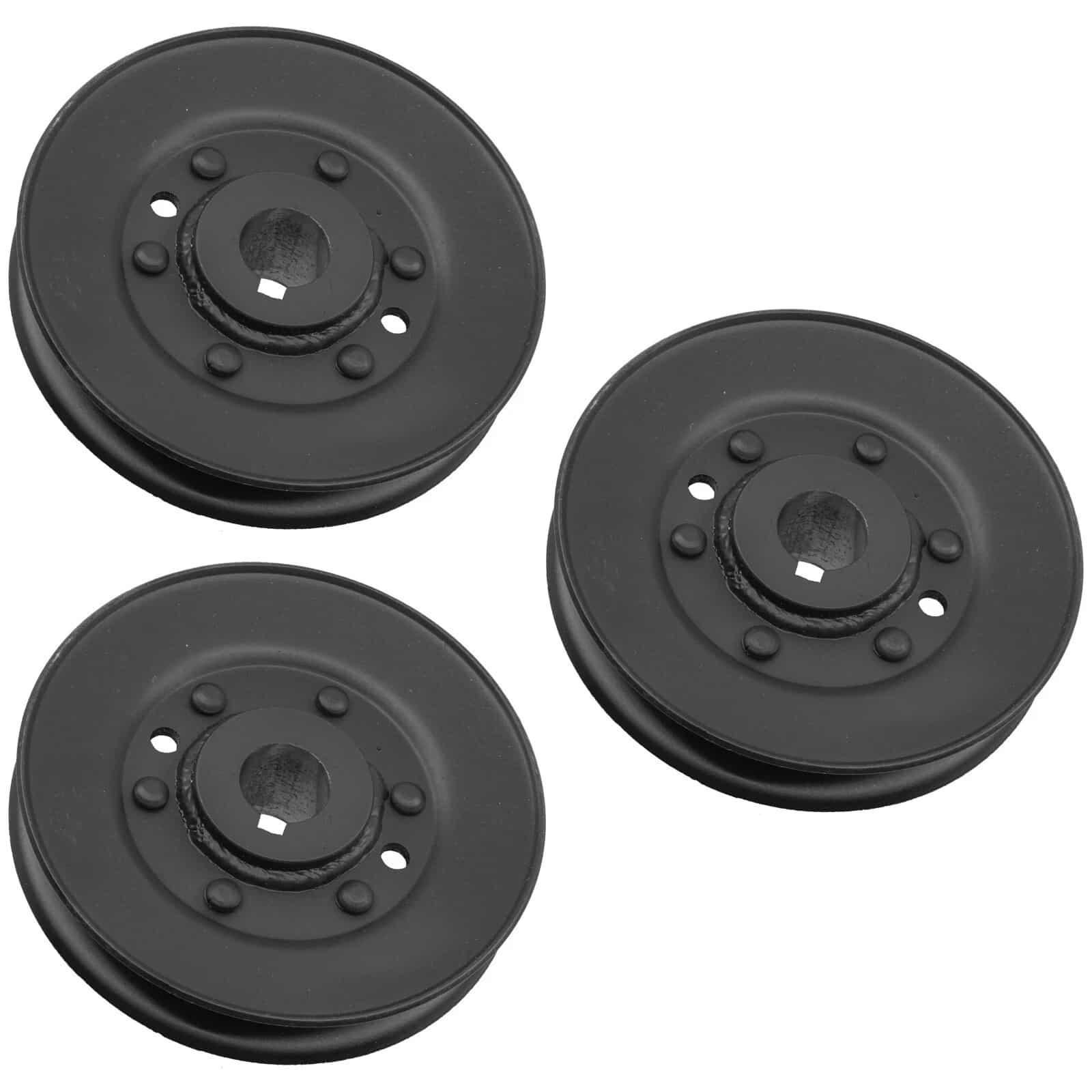 3 pack 033-4820-00 deck pulley replacement for Bad Boy mower decks.