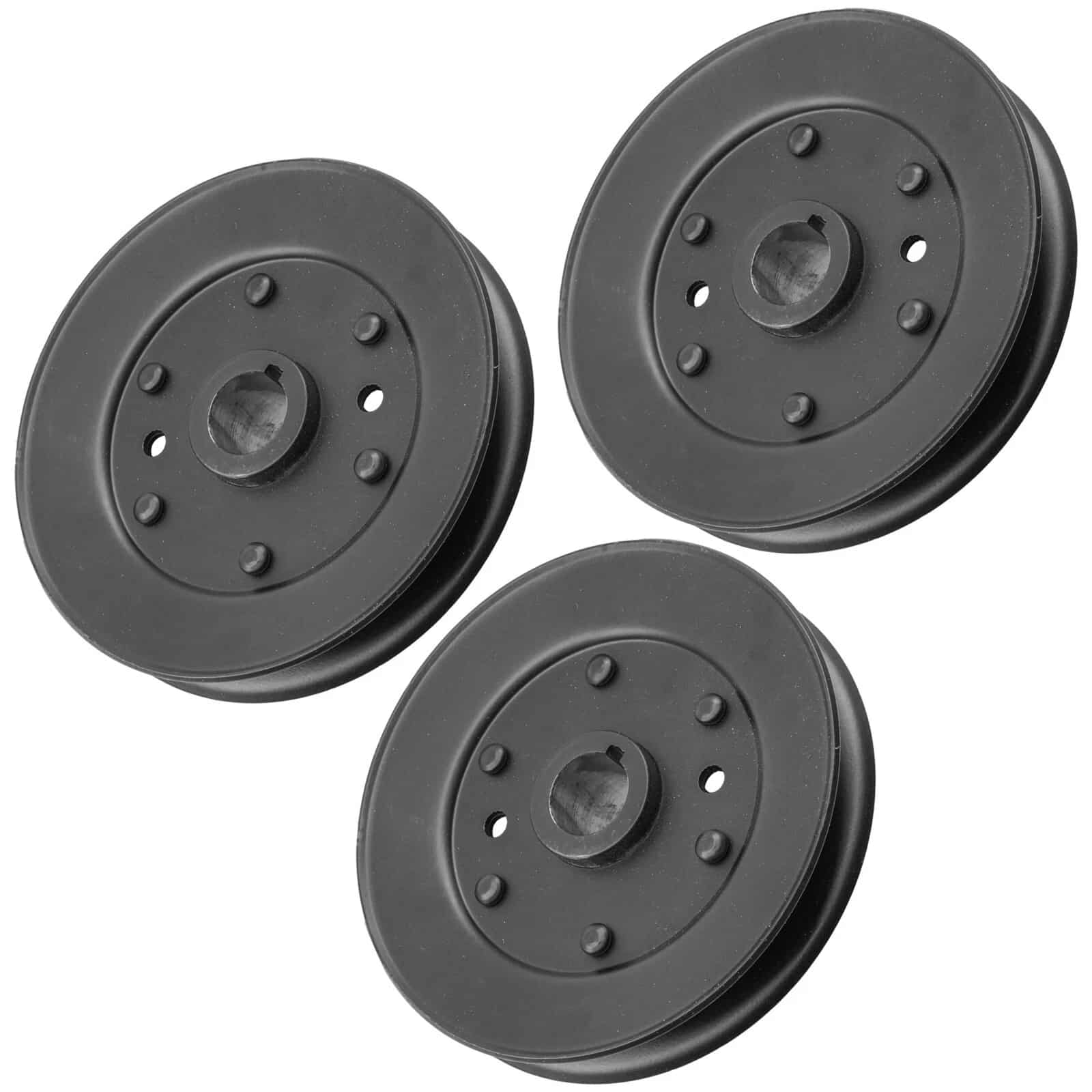 3 pack 033-4890-00 deck pulley replacement for Bad Boy mower decks.