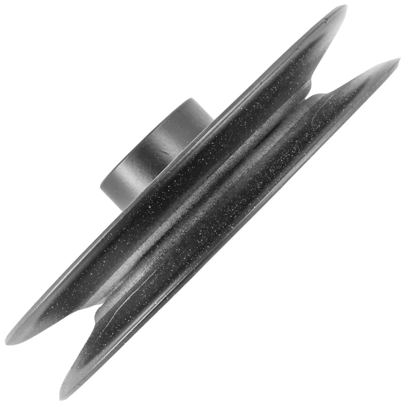 Side profile view of 033-4890-00 deck pulley replacement for Bad Boy mower decks.