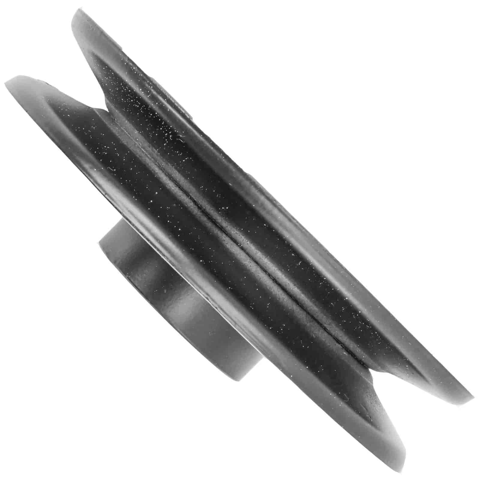 Side profile of 033-6006-00 deck pulley replacement for Bad Boy.