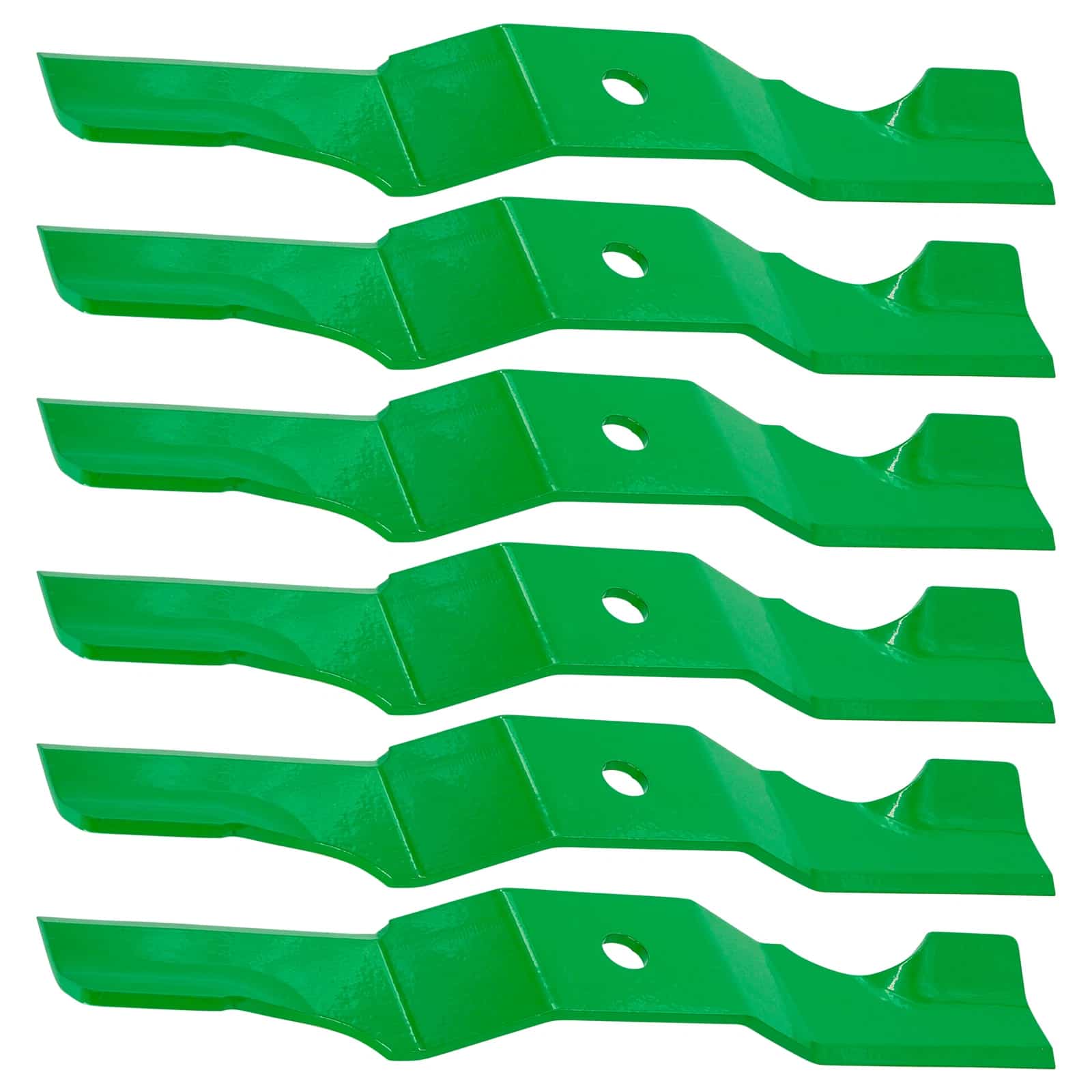 6-Pack High-lift Mower Blades 04265400 / 51521800 / 03987000 for Ariens & Gravely 42-Inch Deck.