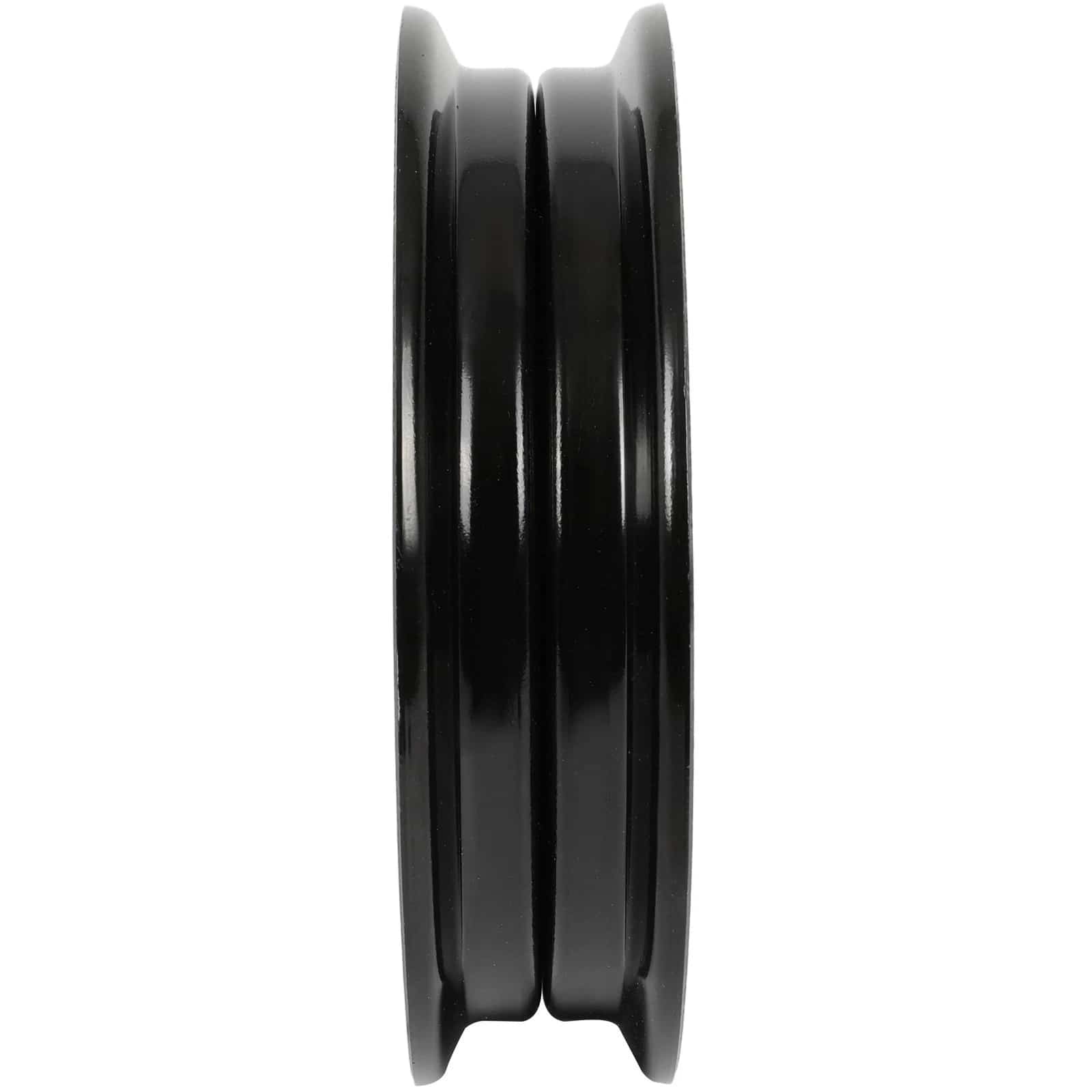 Side profile showing width of idler pulley 07351200.