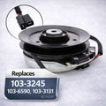 103-3245 electric PTO clutch replacement with 1 inch bore & 7.20 inch pulley for Exmark and Toro mowers 