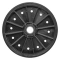 109-2796 flat idler pulley replacement for Exmark mower decks.