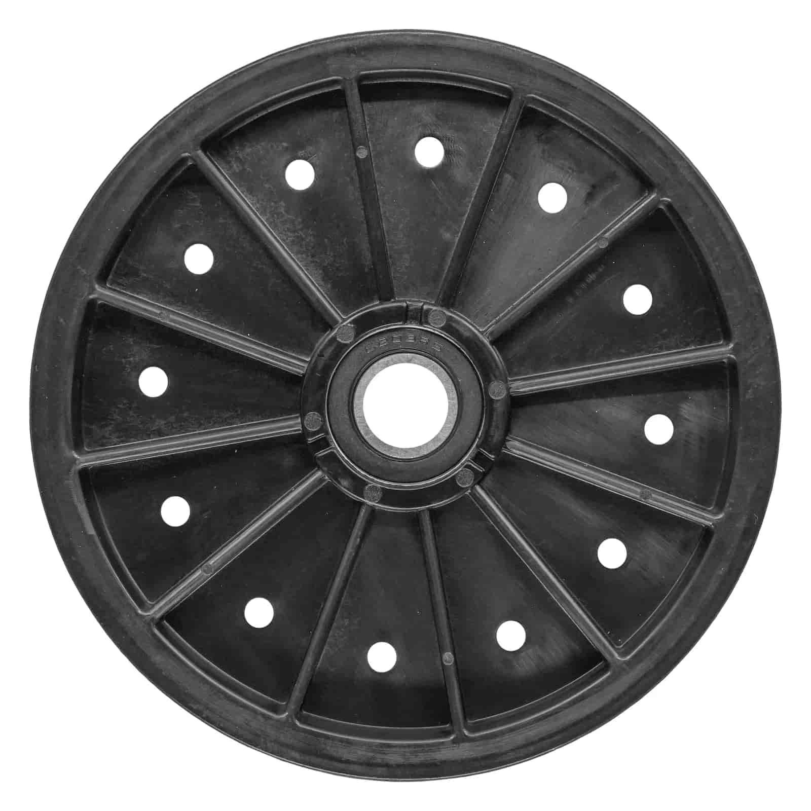 109-2796 flat idler pulley replacement for Exmark mower decks.