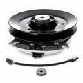 Aftermarket Toro 116-1606 electric PTO clutch replacement for Z Master Z500, Z557, Z560, and Z588E commercial mowers with 1-1/8 inch bore and clockwise rotation.