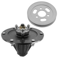 1 Spindle Assembly + Pulley 127-0570 spindle assembly for Toro mower deck.