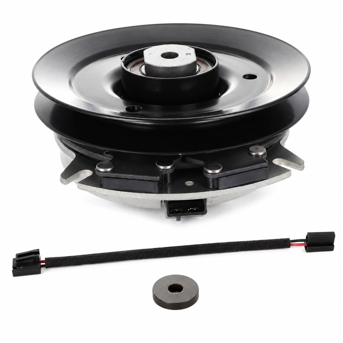 130-1849 PTO clutch replacement for Toro GrandStand with black 7.20-inch pulley and 1-inch bore