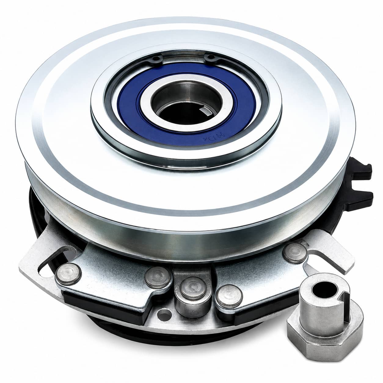 388750 high-torque electric PTO clutch with 1-inch bore for Grasshopper and Woods mowers replacing Warner 5219-23.