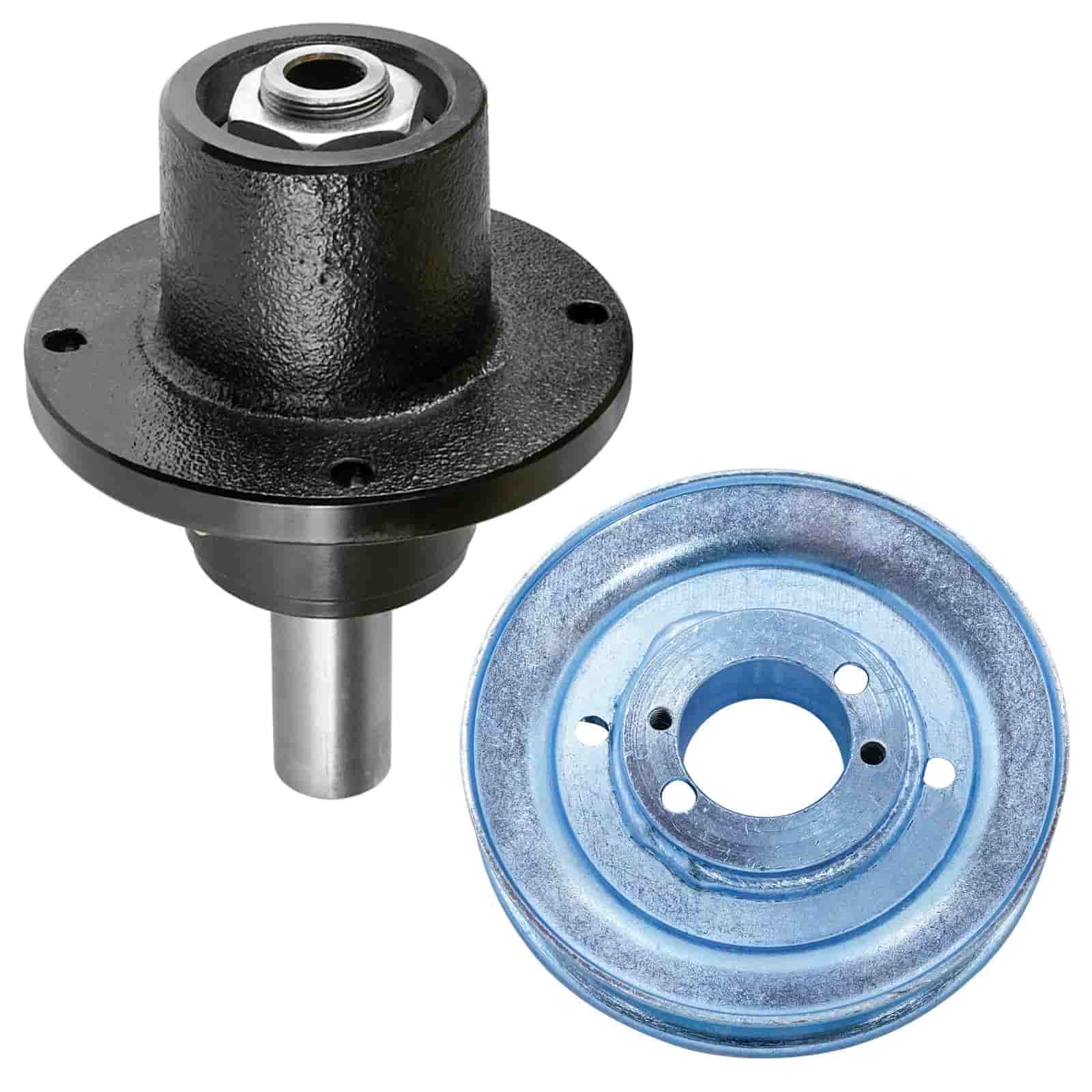 Spindle plus pulley for Scag 43644.