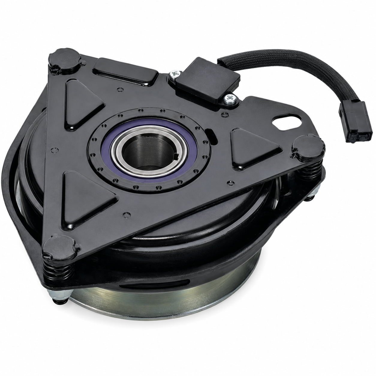 Under side of Xtreme X0627 PTO clutch for Scag 462228 and Ogura GT2-CT07.