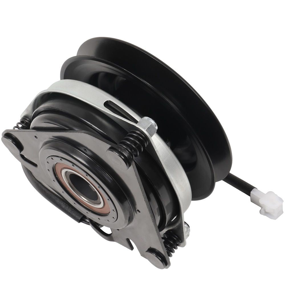 Side angle view showing height of Dixie Chopper 500144 electric PTO clutch replacement 