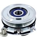 539104515 electric PTO clutch for Husqvarna and Dixon with 1-1/8 inch bore and 6.31 inch pulley replacing Warner 5218-75