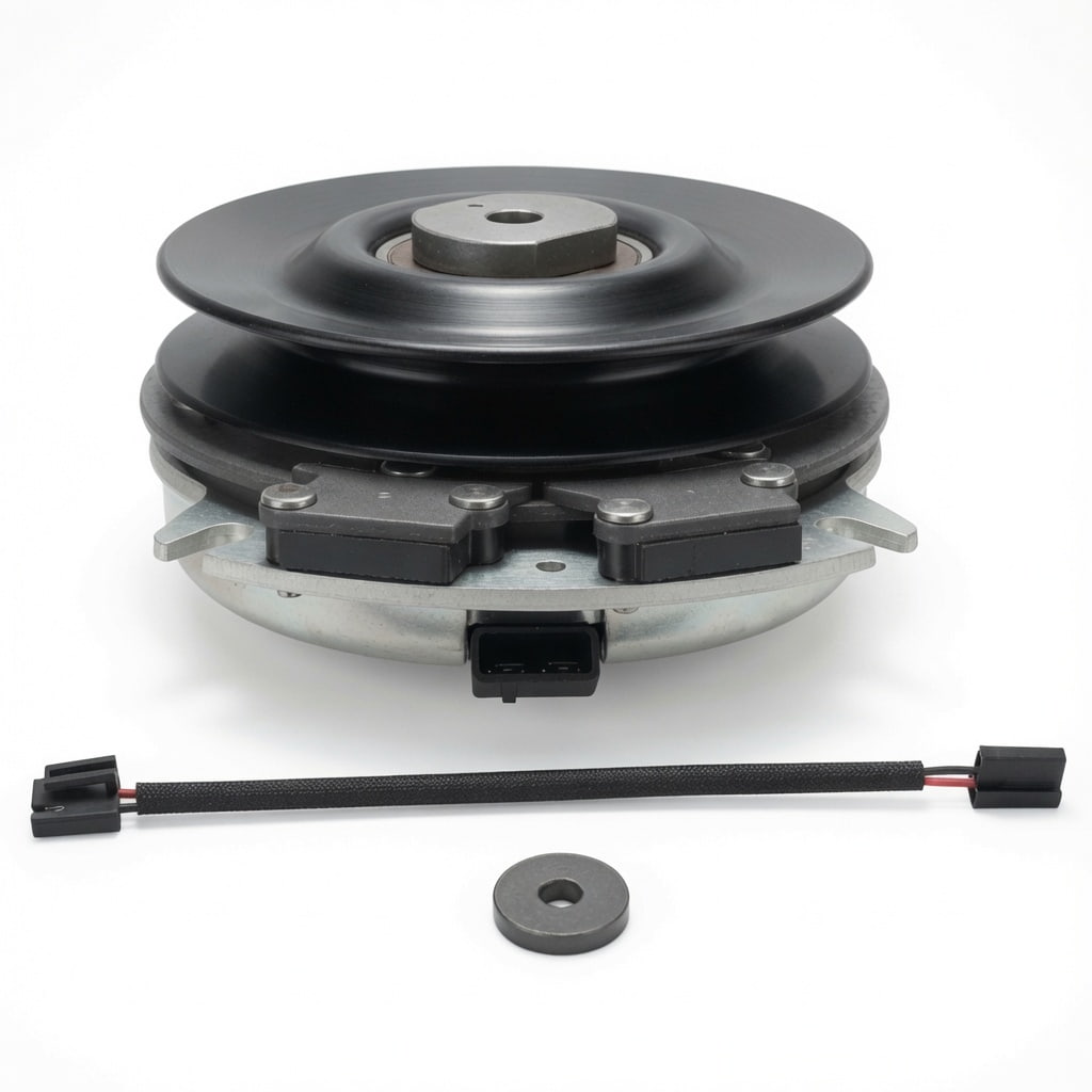 583518 electric PTO clutch for Encore Prowler with 1-1/8 inch bore and 6.3 inch pulley replacing Warner 5218-85