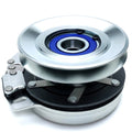 601784 / 601784K electric PTO clutch for Hustler Sport and Big Dog with 1-inch bore and 6-inch pulley replacing Warner 5219-107
