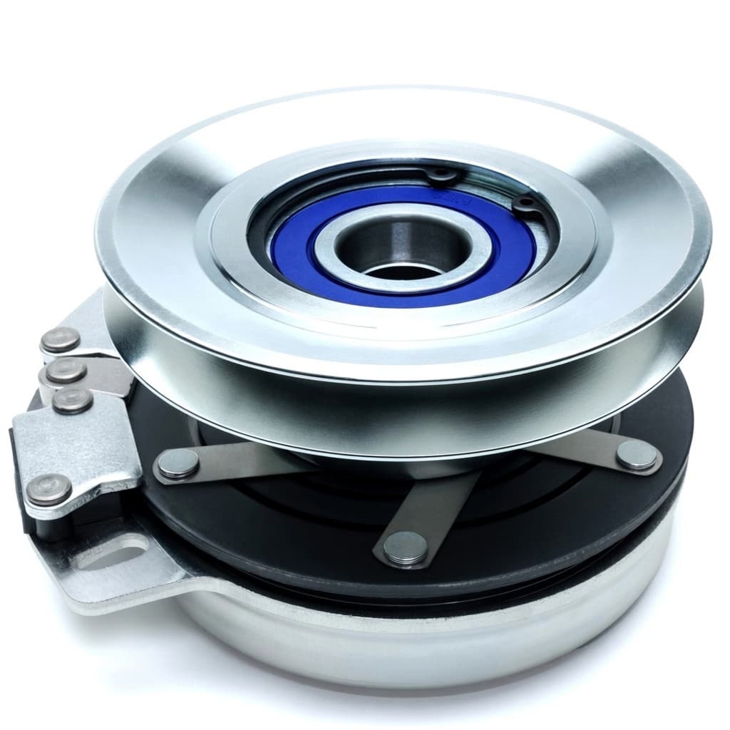 601784 / 601784K electric PTO clutch for Hustler Sport and Big Dog with 1-inch bore and 6-inch pulley replacing Warner 5219-107