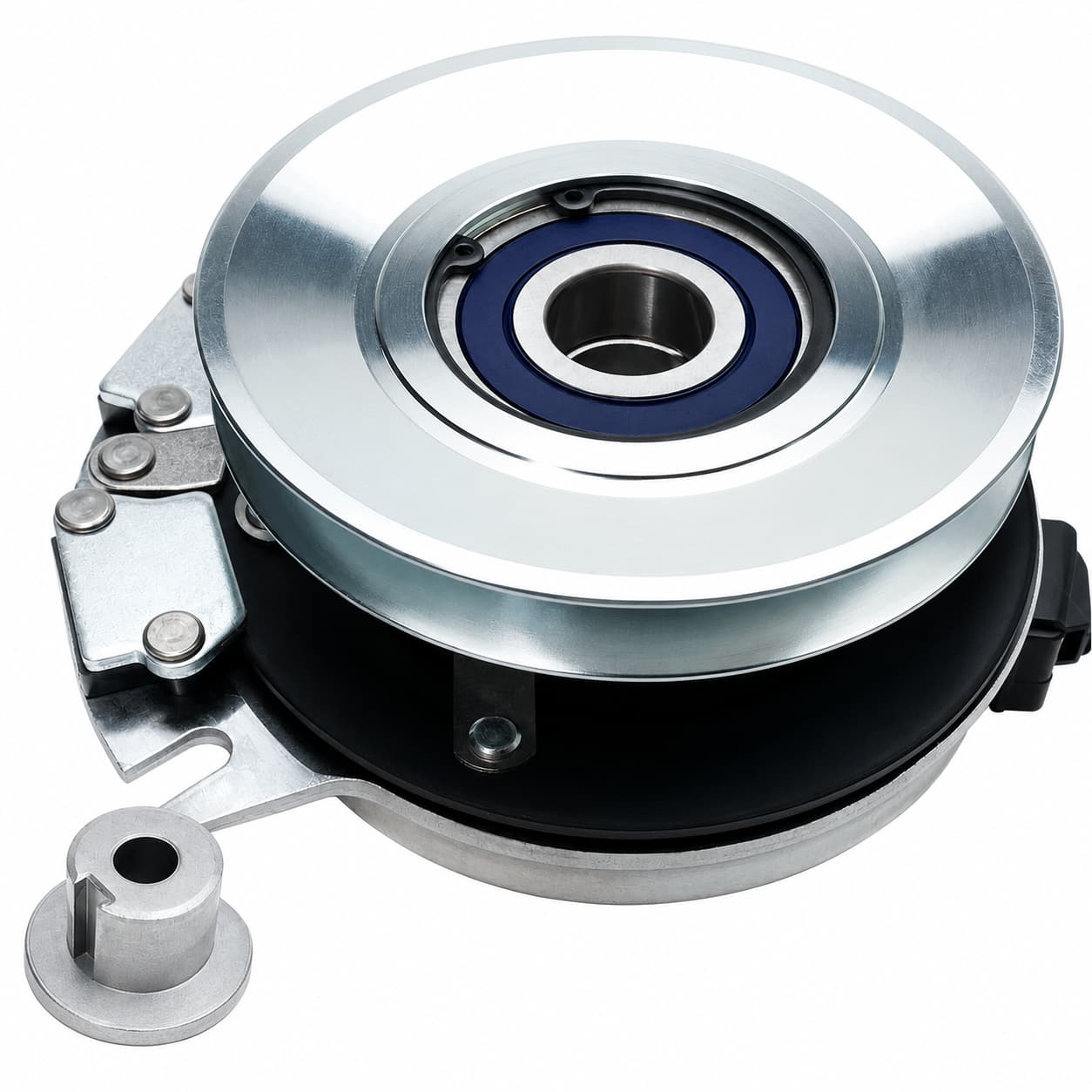 HD Switch 605777K high-torque electric PTO clutch for Hustler Raptor SD replacing Warner 5219-191.