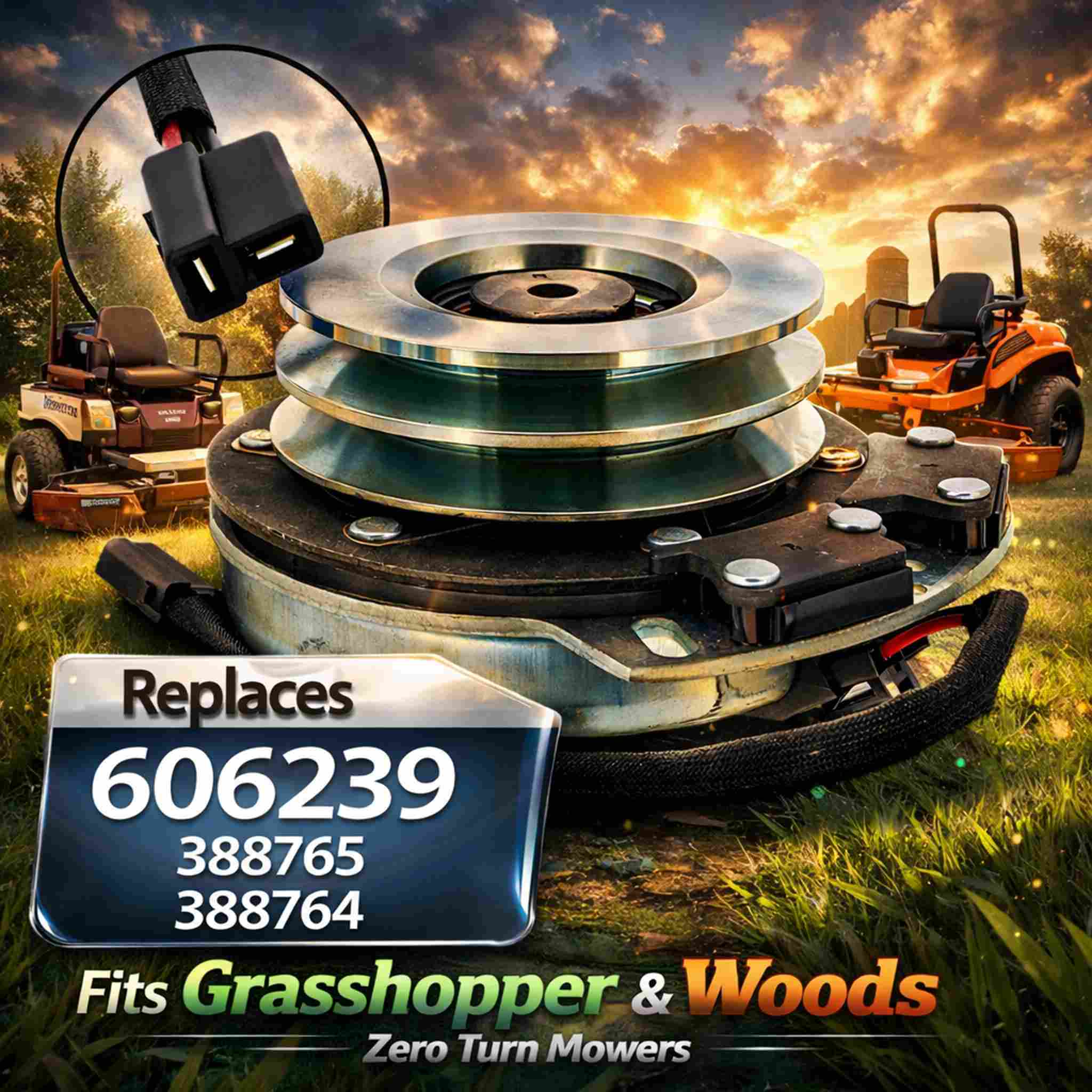 606239 electric PTO clutch epic version image