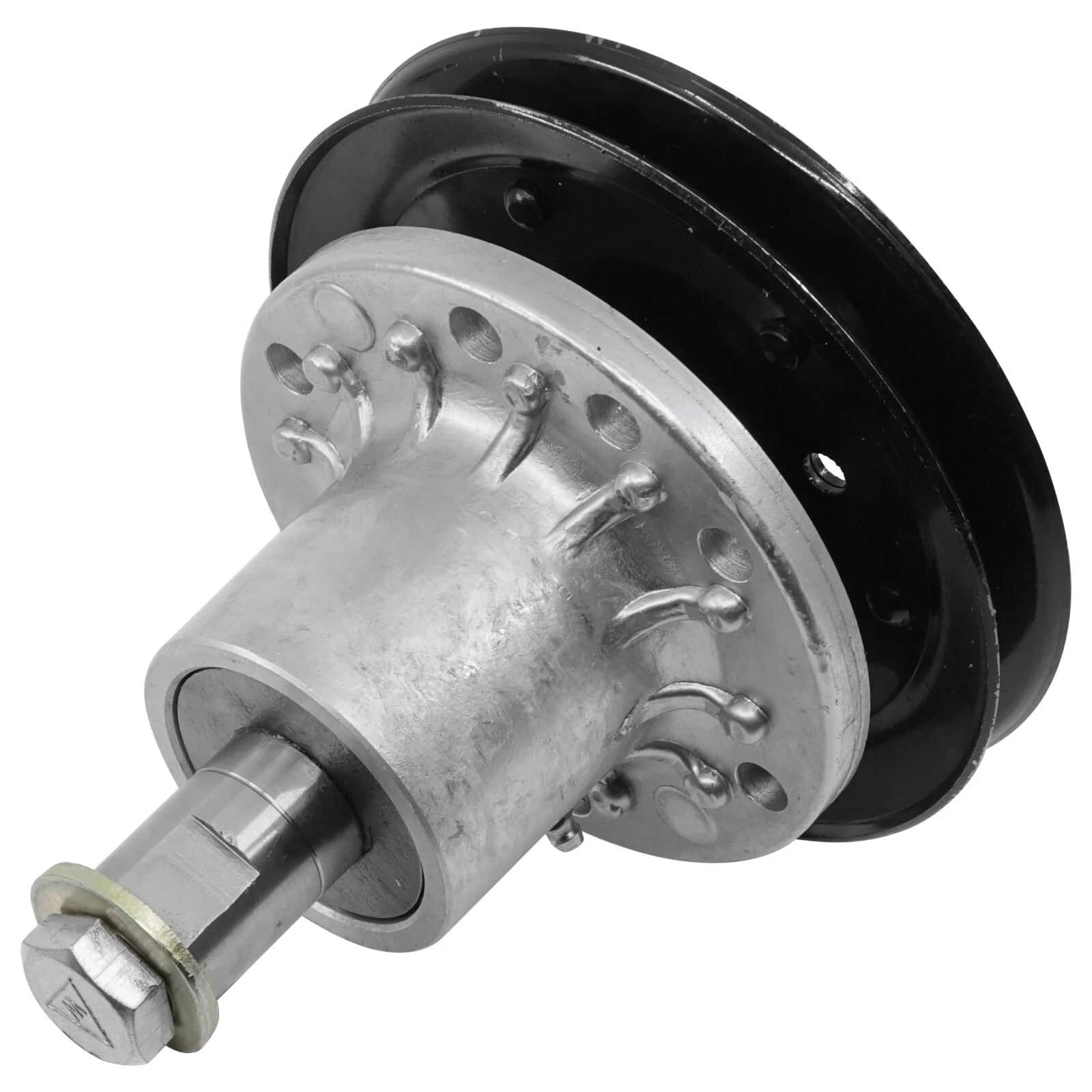 Single spindle with pulley for part number 634972.