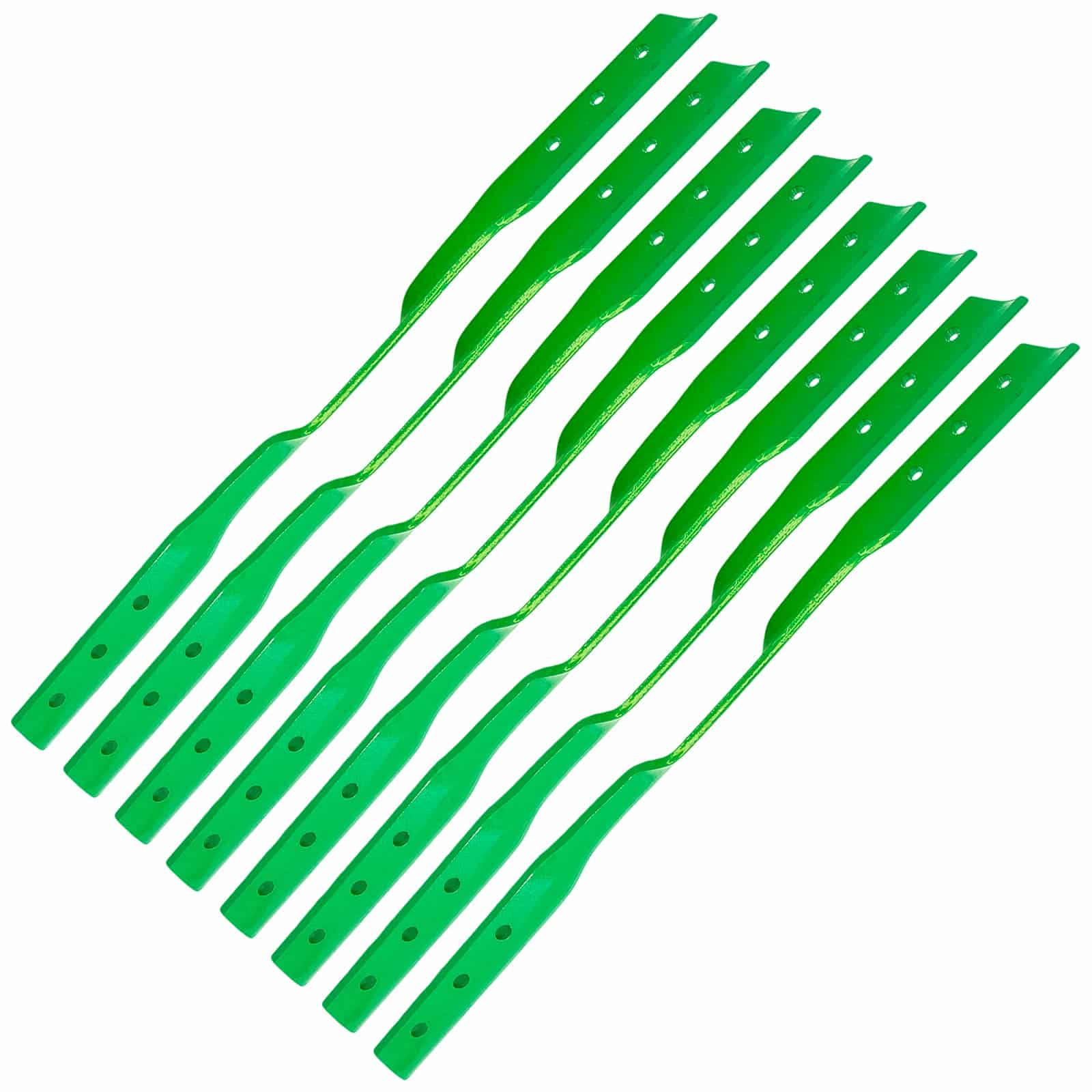 8-Pack High-lift Mower Blades 7024466 / 7042998BMA / 7042998BZ for Snapper 38-Inch Deck.