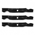 3 pack of 742-04053A mower blades for Cub Cadet 50" deck