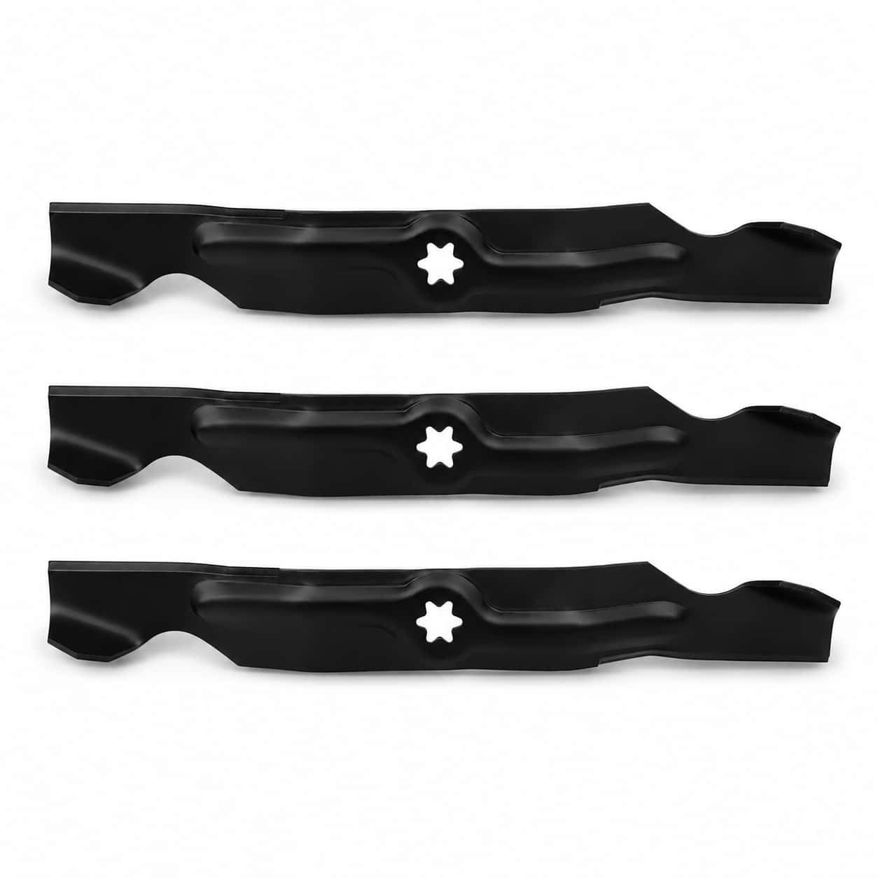 3 pack of 742-04053A mower blades for Cub Cadet 50" deck.