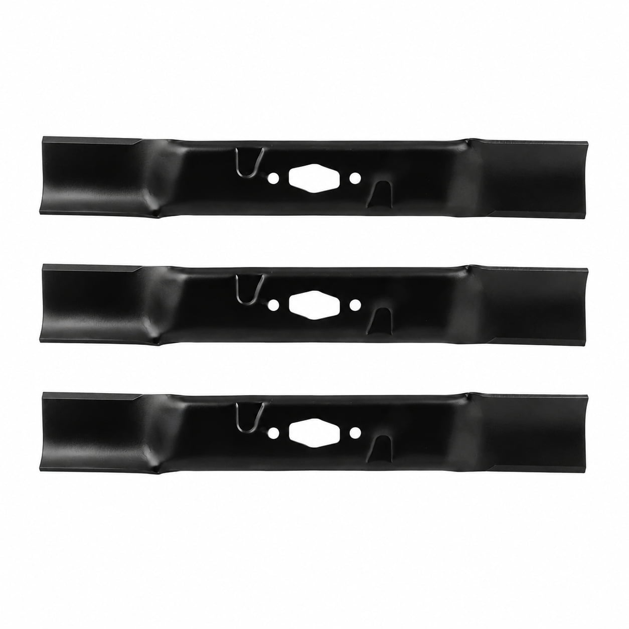 742P05094-L low-lift mower blades that fit select Cub Cadet, MTD, Craftsman, and Troy-Bilt lawn tractors and zero-turn mowers.