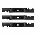 3 pack toothed mulching blades replacing part number 742P05620-X