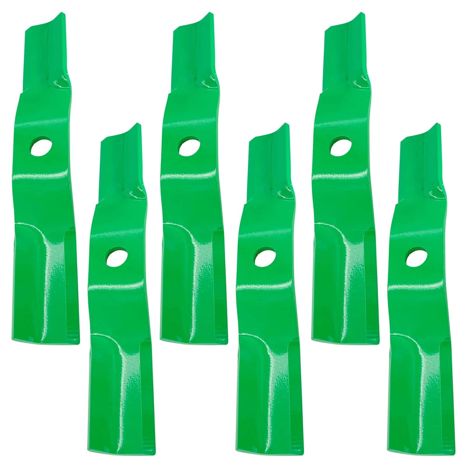 6-Pack Medium-lift Mower Blades 890-326C / 890-322C / 890-324C for Land Pride 42-Inch Deck.