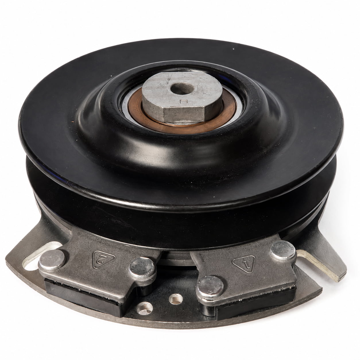 Real image of 917-04754A PTO clutch replacement for Cub Cadet Z-Force S 54 and S 60, replacing Warner 5219-119 and Xtreme X0505.