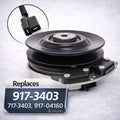 917-3403 PTO clutch replacement with 1-1/8 inch bore & 6.10 inch pulley for Cub Cadet mowers.