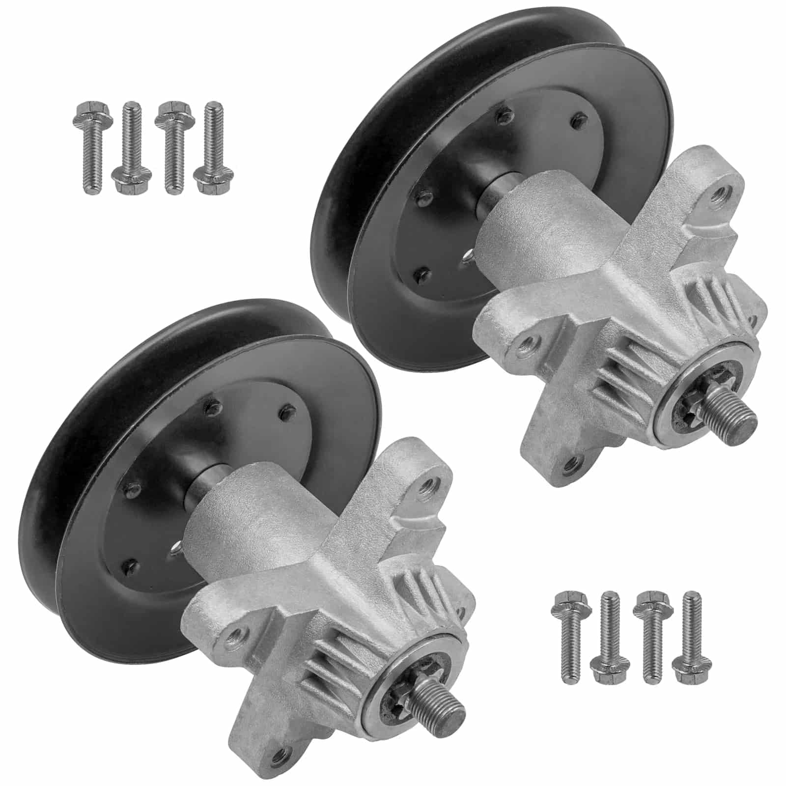 2 pack of MTD spindles for Cub Cadet part number 918-0624A.