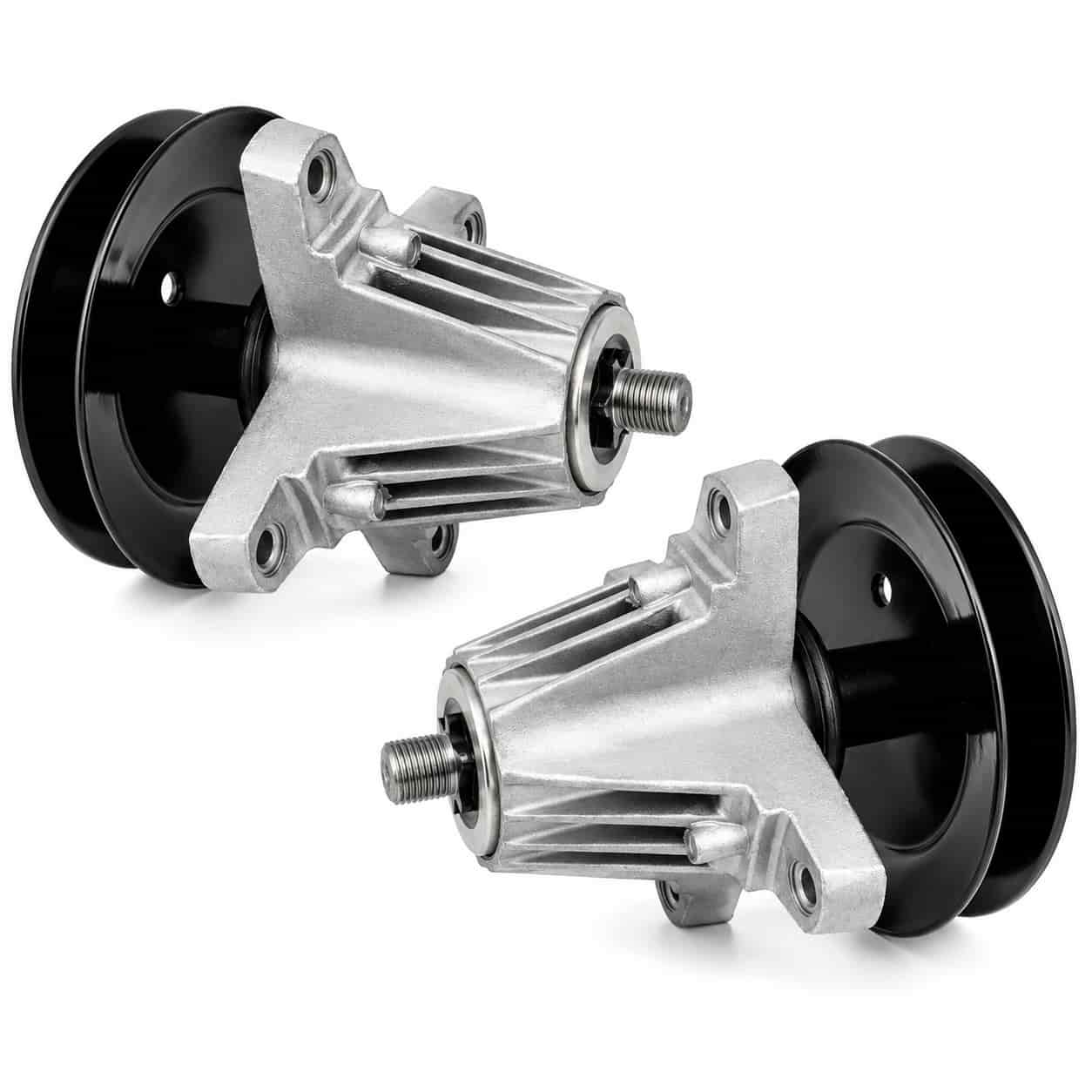 2-pack 918-06979 spindle assemblies with pulleys for Cub Cadet MTD 54-inch deck.