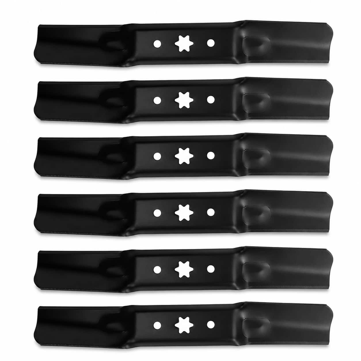6 pack mower blades 942-05052A / 742-05052A for Cub Cadet, MTD, Troy-bilt.