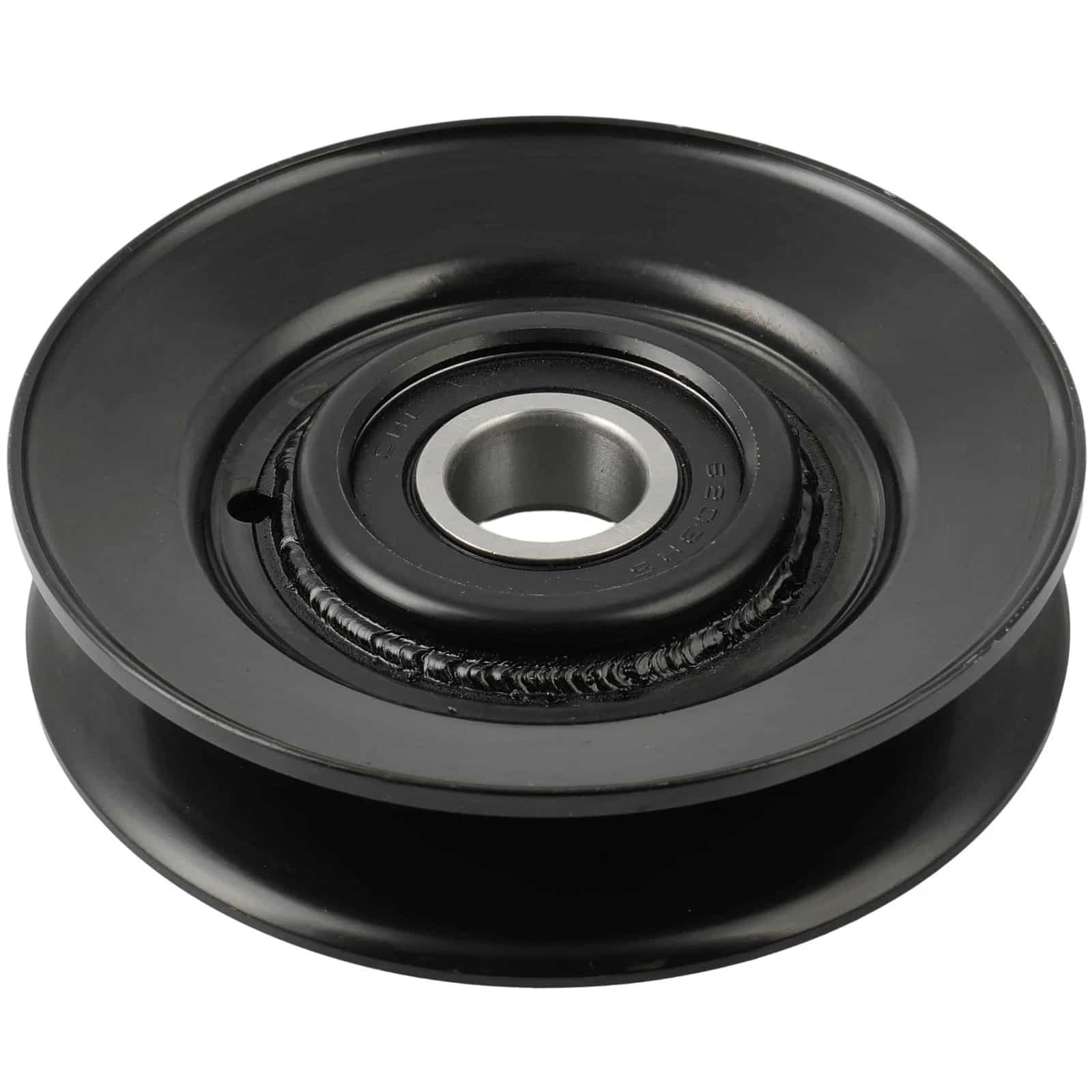 V-belt deck pulley replacement for John Deere AM118447.