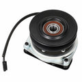 Aftermarket AM133209 electric PTO clutch replacement for John Deere GX335 and GX345 tractors with 1-inch bore and 5-5/16 inch pulley.
