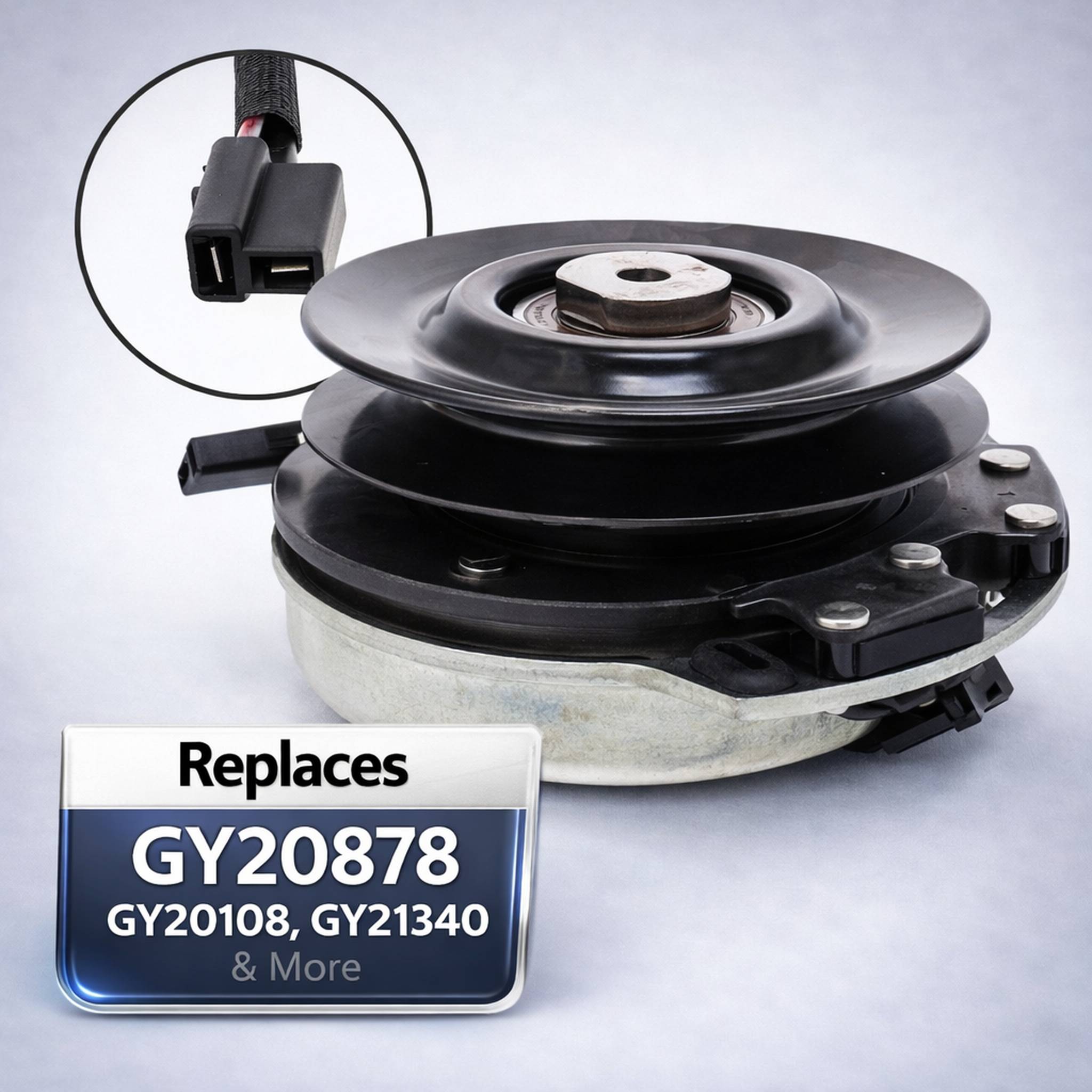 GY20878 electric PTO clutch for John Deere, Scotts and SABO lawn tractors