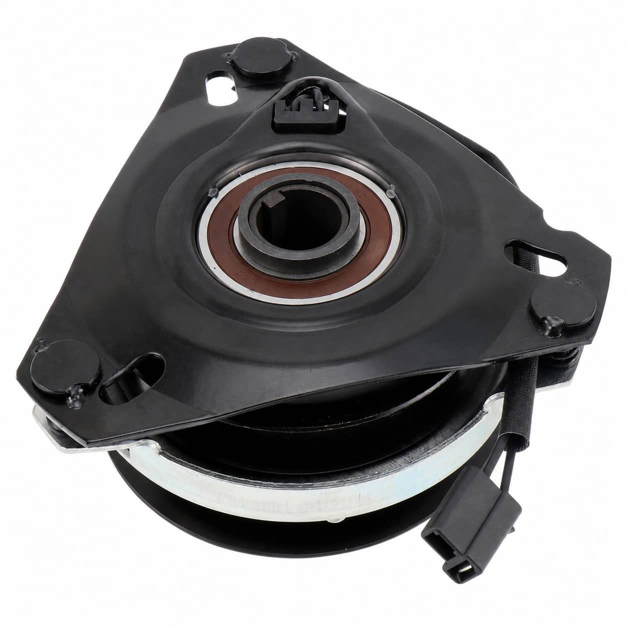 Flip side showing anti-rotation system for John Deere PTO Clutch Replacement AM100979 / AM122969.