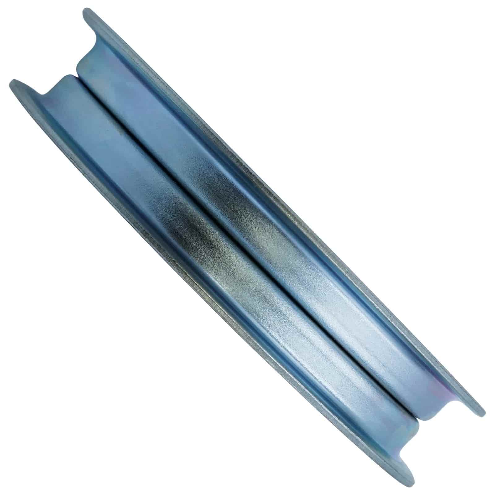 Side view showing width of AUC10172 deck pulley replacement pulley for John Deere mower decks.
