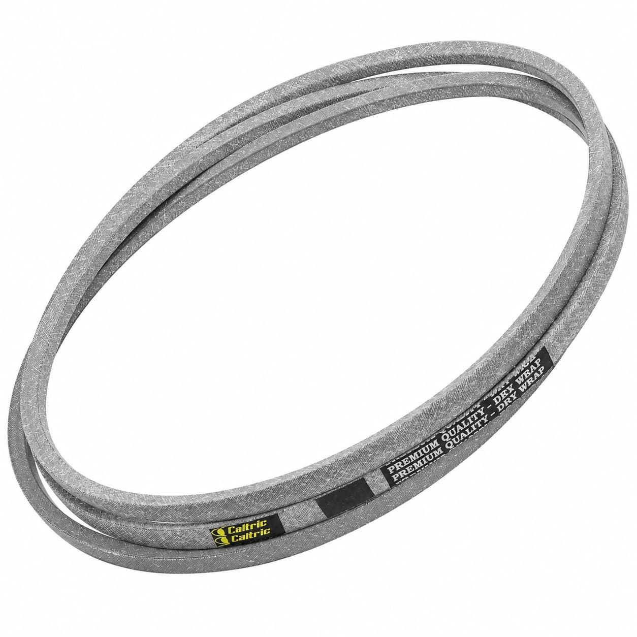 754-0197 deck belt replacement for Cub Cadet and MTD mower deck drive applications clearly displayed against white background.