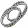 954-04055 drive PTO belt set replacement for Cub Cadet GT, LT and stamped mower deck applications, displayed clearly against a white background