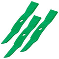 3-Pack Mower Blades M136194 / TCU18678 for John Deere 48-Inch Deck.