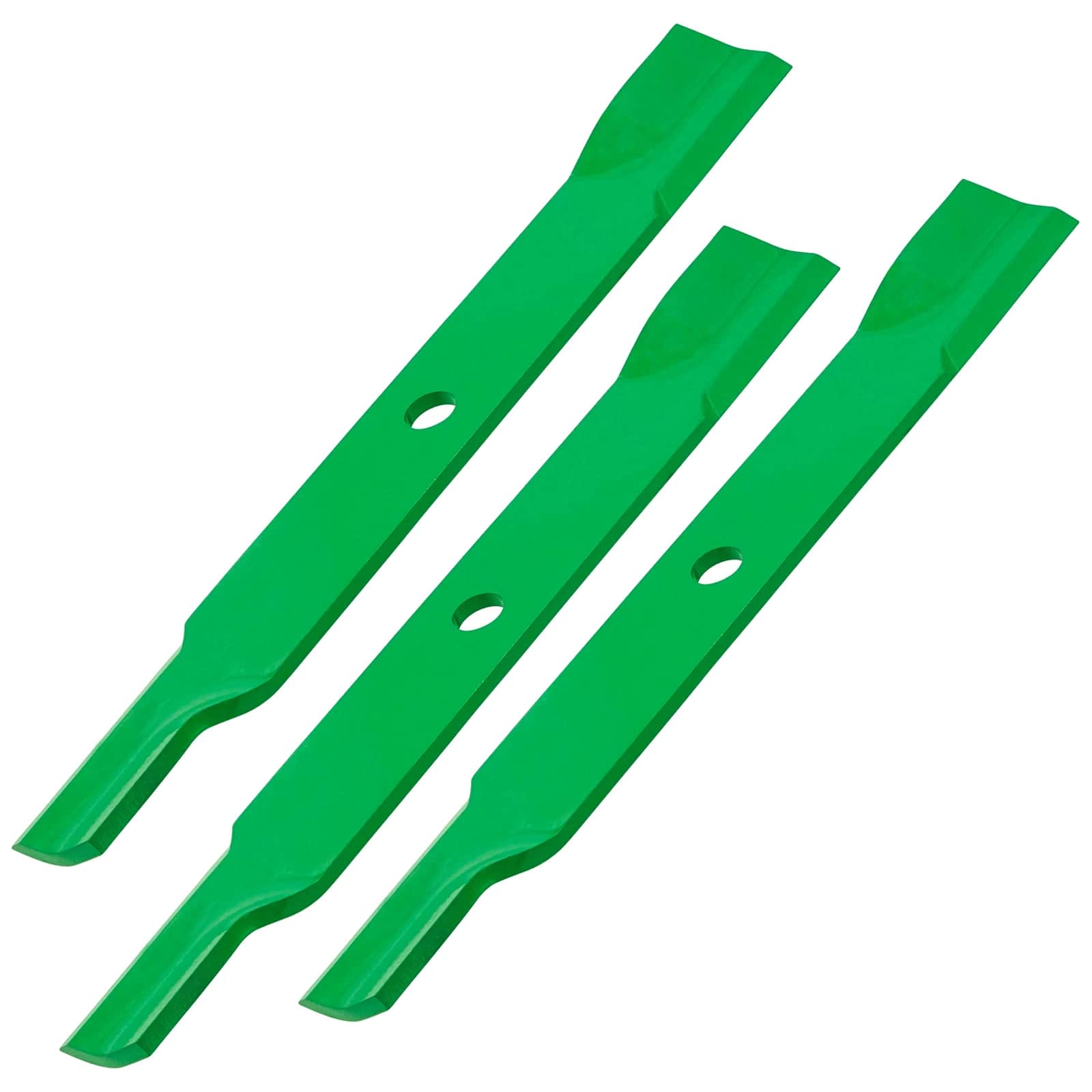 3-Pack High-lift Mower Blades M141785 / M74175 / M87622 for John Deere 60-Inch Deck with Hardware