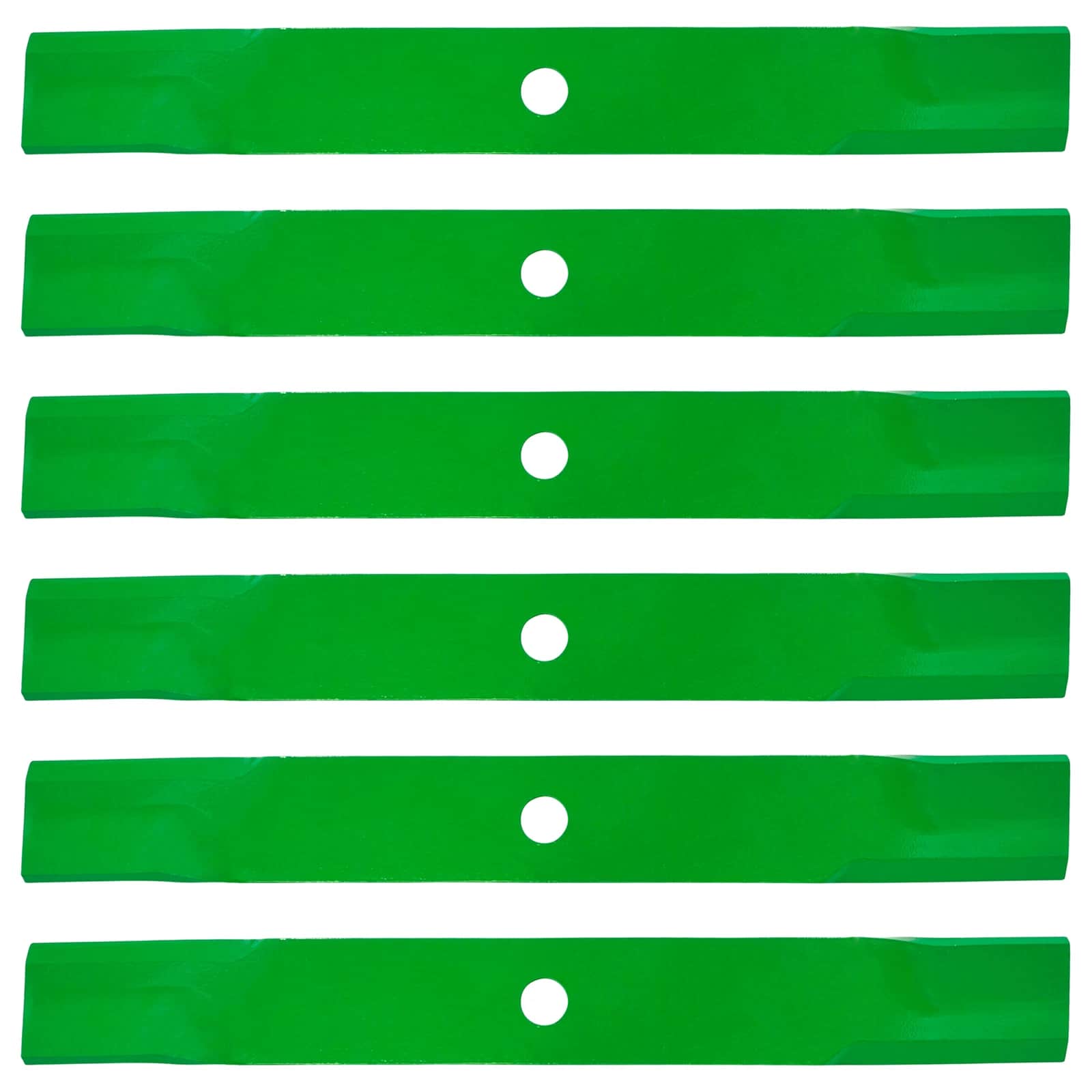 3-Pack High-lift Mower Blades M141785 / M74175 / M87622 for John Deere 60-Inch Deck with Hardware
