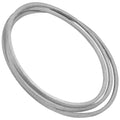 Aftermarket M174994 aramid mower deck belt measuring approximately 1/2 inch by 144.8 inches for select John Deere X330, X350, X354, and X370 tractors.