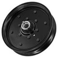 604792 flat idler pulley replacement pulley for Hustler mower decks