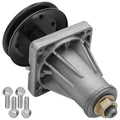 1 Spindle Assembly + Pulley 918-06994A spindle assembly for Cub Cadet MTD mower deck.