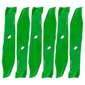 6-Pack Mulching Mower Blades 742-04015 / 759-04019 for Cub Cadet 46-Inch Deck.
